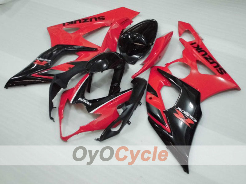 Injection Fairing kit for 05-06 GSX R1000 - Red, Black - Factory Style #OYO87905514