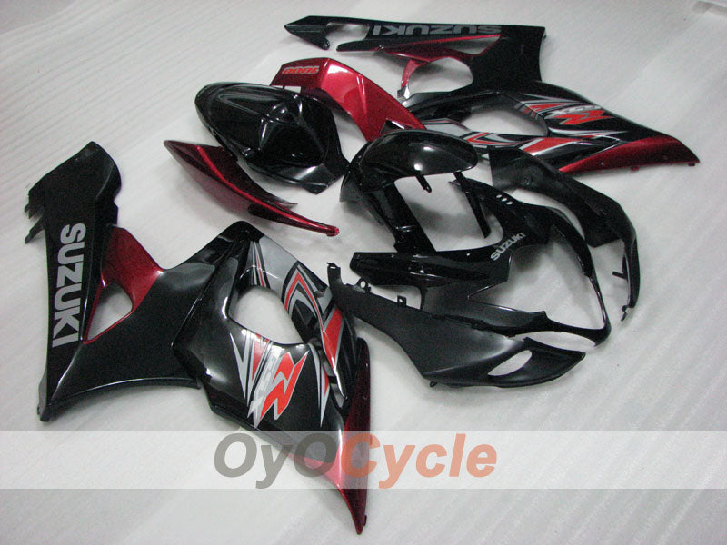 Injection Fairing kit for 05-06 GSX R1000 - Red, Black - Factory Style #OYO87905515 Secondary image