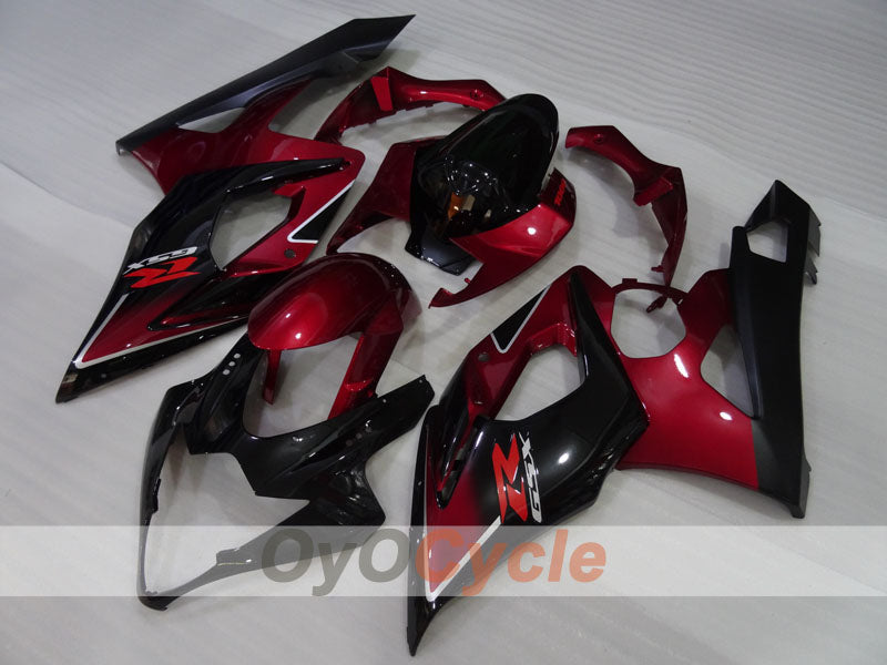 Injection Fairing kit for 05-06 GSX R1000 - Red, Black - Factory Style #OYO87905516 Secondary image