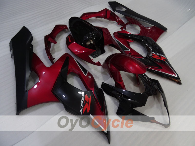 Injection Fairing kit for 05-06 GSX R1000 - Red, Black - Factory Style #OYO87905516 Main image