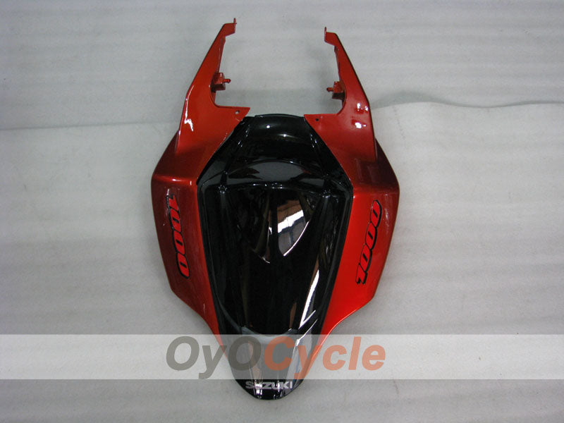 Injection Fairing kit for 07-08 GSX R1000 - Red, Black - Factory Style #OYO87905521