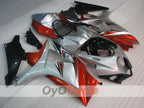 Injection Fairing kit for 07-08 GSX R1000 - Orange, Silver - Factory Style #OYO87905522