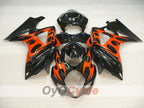 Injection Fairing kit for 07-08 GSX R1000 - Orange, Black - Customize #OYO87905523