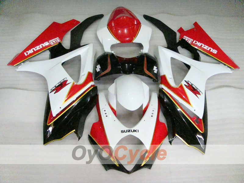 Injection Fairing kit for 07-08 GSX R1000 - Red, White, Black - Factory Style #OYO87905524 Secondary image