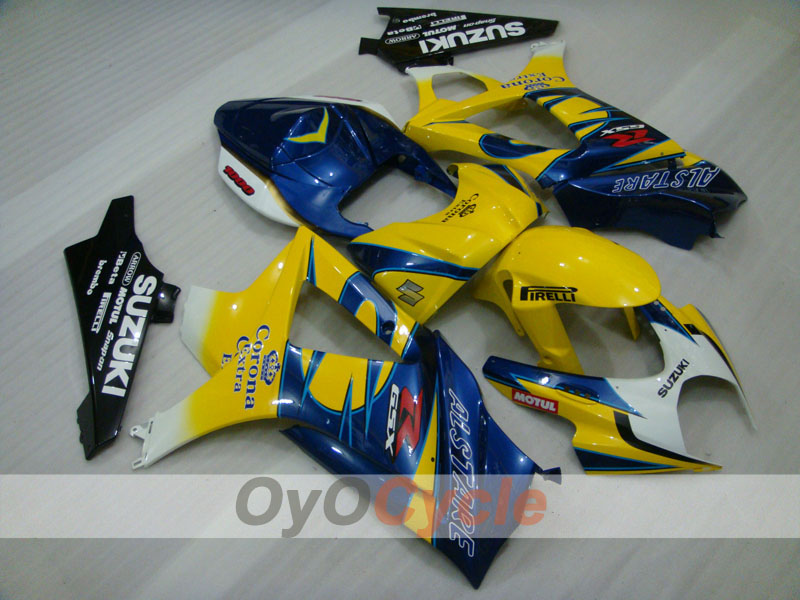 Injection Fairing kit for 07-08 GSX R1000 - Red, Blue - Corona #OYO87905525 Main image