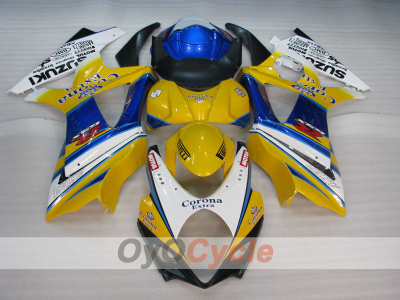 Injection Fairing kit for 07-08 GSX R1000 - Red, Blue - Corona #OYO87905526