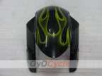 Injection Fairing kit for 07-08 GSX R1000 - Yellow, Black - Flame #OYO87905527