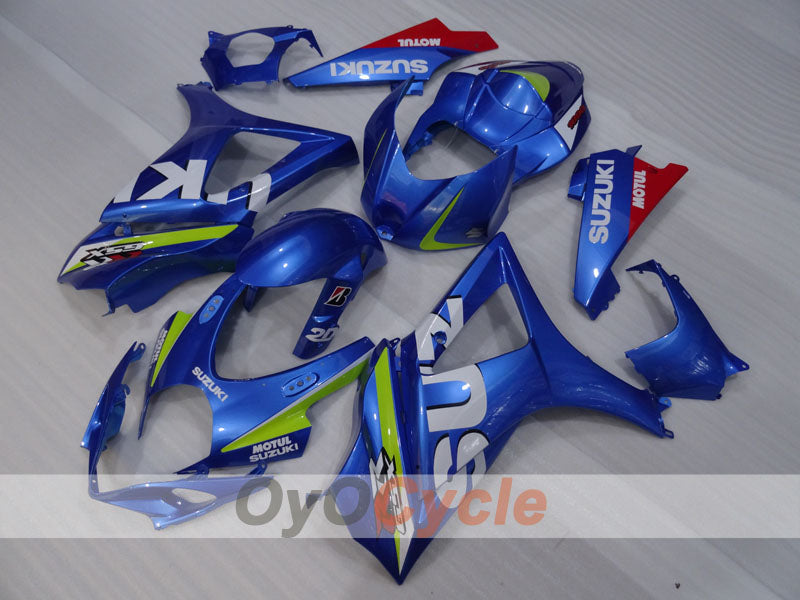 Injection Fairing kit for 07-08 GSX R1000 - Blue - MOTUL #OYO87905528