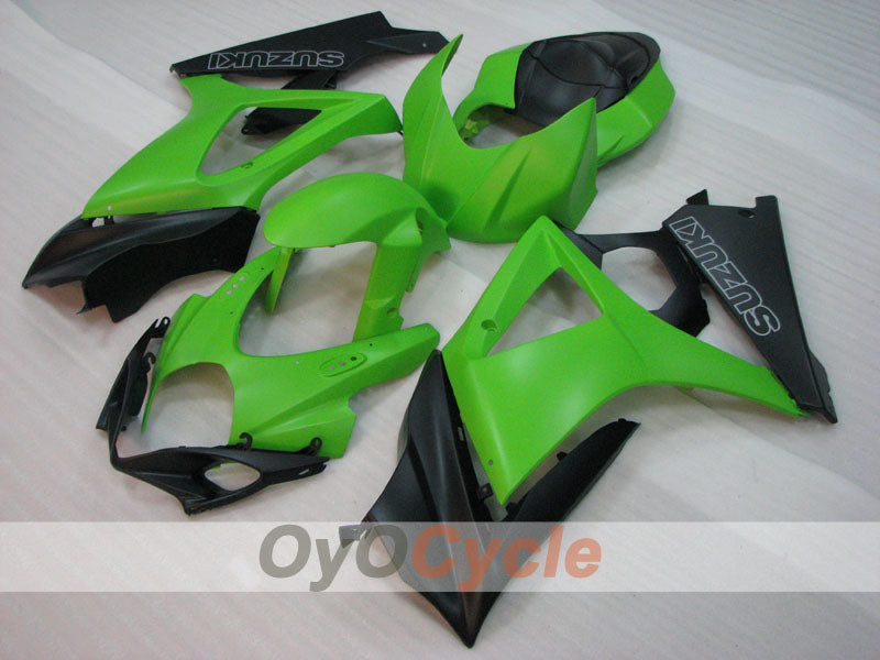 Injection Fairing kit for 07-08 GSX R1000 - Green, Black, Matte - Factory Style #OYO87905529