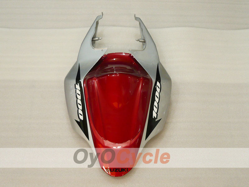 Injection Fairing kit for 07-08 GSX R1000 - Red, Black, Grey - MOTUL #OYO87905532