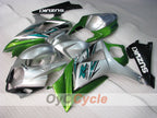 Injection Fairing kit for 07-08 GSX R1000 - Green, Silver - Factory Style #OYO87905533