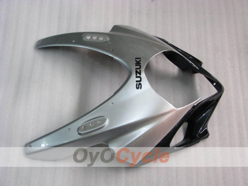 Injection Fairing kit for 07-08 GSX R1000 - Green, Silver - Factory Style #OYO87905533
