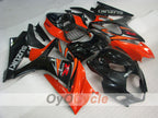 Injection Fairing kit for 07-08 GSX R1000 - Orange, Black - Factory Style #OYO87905534