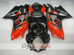 Injection Fairing kit for 07-08 GSX R1000 - Orange, Black - Factory Style #OYO87905534