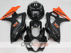Injection Fairing kit for 07-08 GSX R1000 - Orange, Black, Matte - Factory Style #OYO87905536