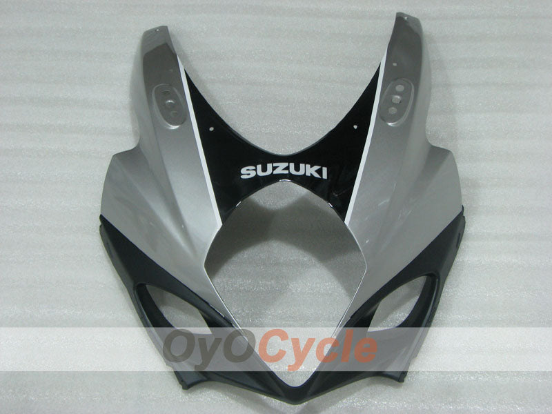 Injection Fairing kit for 07-08 GSX R1000 - Black, Silver - Factory Style #OYO87905537