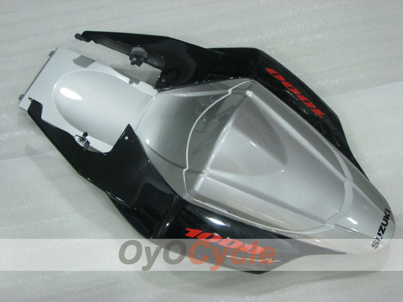 Injection Fairing kit for 07-08 GSX R1000 - Black, Silver - Factory Style #OYO87905537