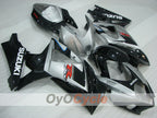 Injection Fairing kit for 07-08 GSX R1000 - Black, Silver - Factory Style #OYO87905537