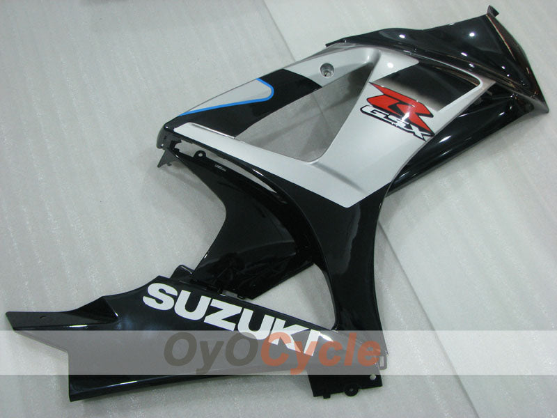 Injection Fairing kit for 07-08 GSX R1000 - Black, Silver - Factory Style #OYO87905537