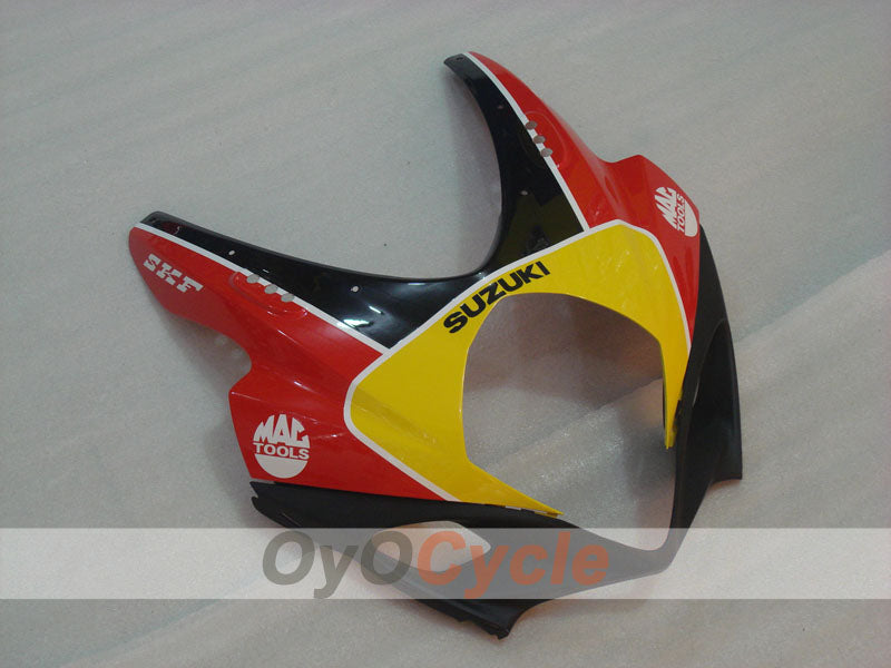 Injection Fairing kit for 07-08 GSX R1000 - Red, Black - JOMO #OYO87905538