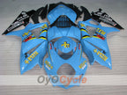 Injection Fairing kit for 07-08 GSX R1000 - Blue, Black - Rizla+ #OYO87905541