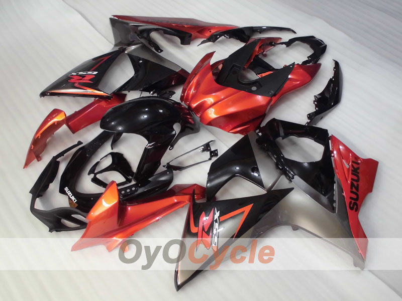 Injection Fairing kit for 09-16 GSX R1000 - Orange, Black - Factory Style #OYO87905545
