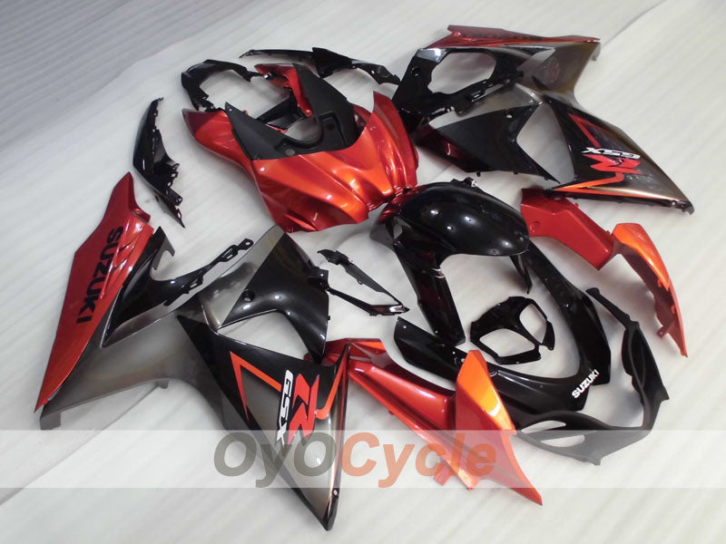 Injection Fairing kit for 09-16 GSX R1000 - Orange, Black - Factory Style #OYO87905545