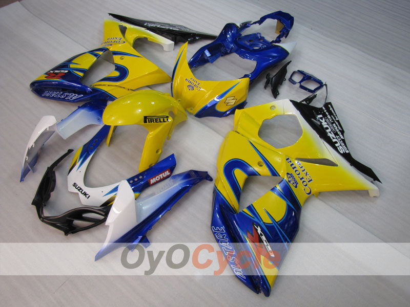 Injection Fairing kit for 09-16 GSX R1000 - Yellow, Blue - Corona #OYO87905546 Secondary image