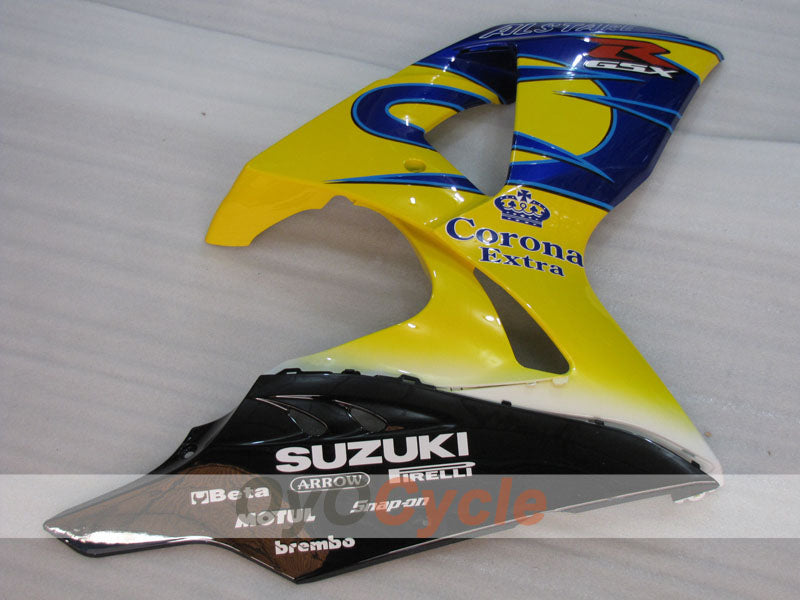 Injection Fairing kit for 09-16 GSX R1000 - Yellow, Blue - Corona #OYO87905546