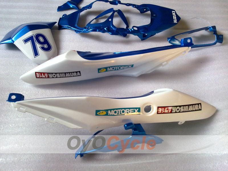 Injection Fairing kit for 09-16 GSX R1000 - Blue, White - PIRELLI #OYO87905547 Secondary image