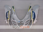 Injection Fairing kit for 09-16 GSX R1000 - Blue, White - DUNLOP, MOTUL #OYO87905548