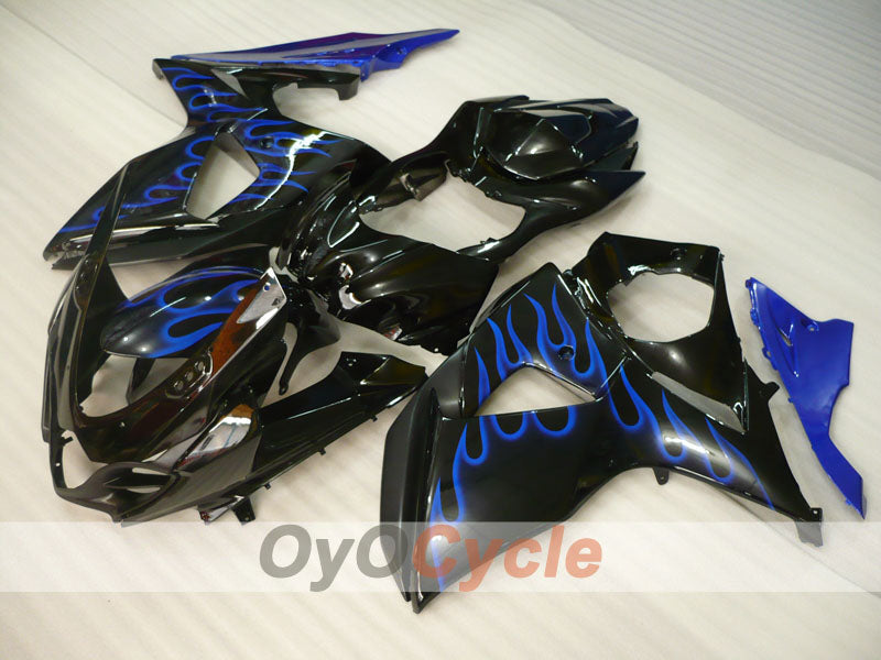Injection Fairing kit for 09-16 GSX R1000 - Black - Flame #OYO87905549