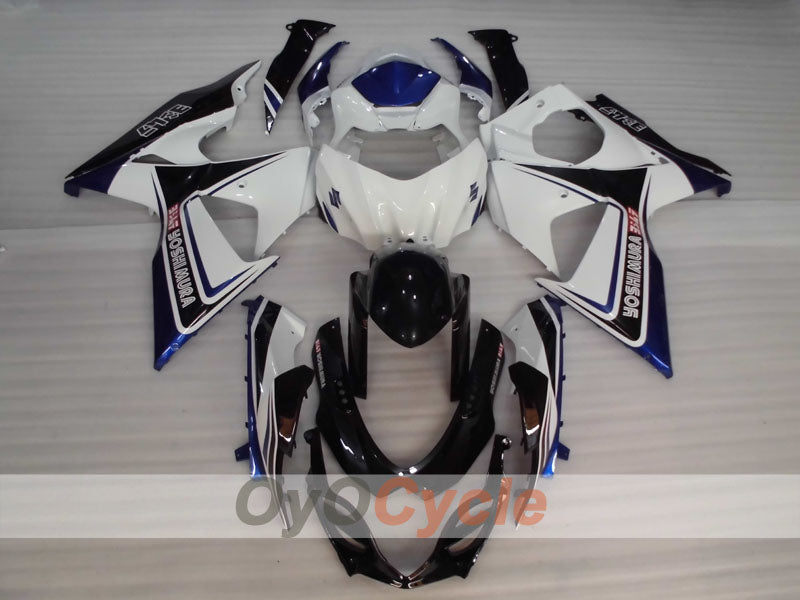 Injection Fairing kit for 09-16 GSX R1000 - White, Black - YOSHIMURA #OYO87905551 Secondary image