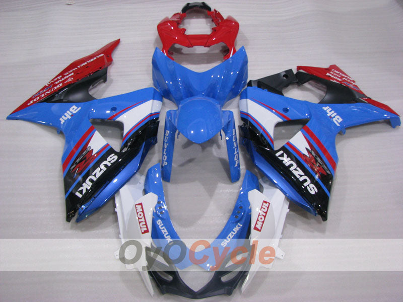 Injection Fairing kit for 09-16 GSX R1000 - Red, Blue, Black - DUNLOP #OYO87905554