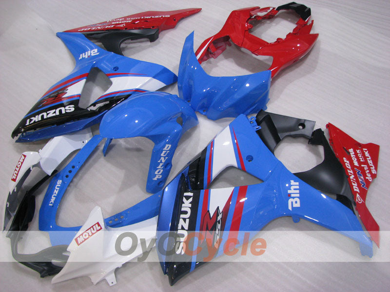 Injection Fairing kit for 09-16 GSX R1000 - Red, Blue, Black - DUNLOP #OYO87905554 Secondary image
