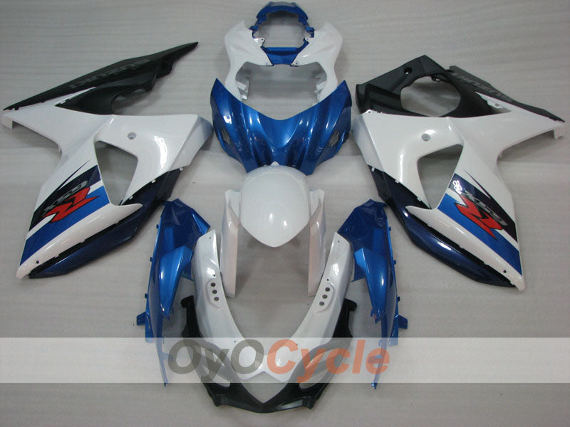 Injection Fairing kit for 09-16 GSX R1000 - Blue, White - Factory Style #OYO87905556