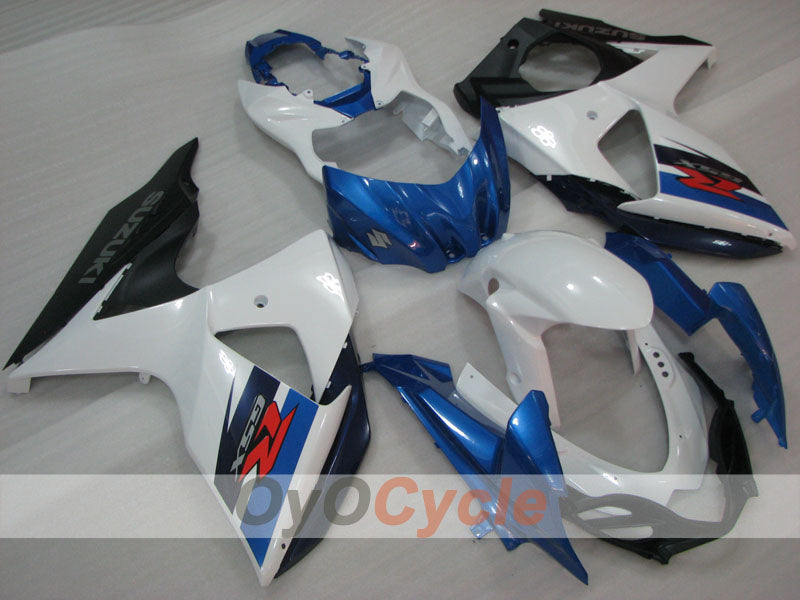 Injection Fairing kit for 09-16 GSX R1000 - Blue, White - Factory Style #OYO87905556