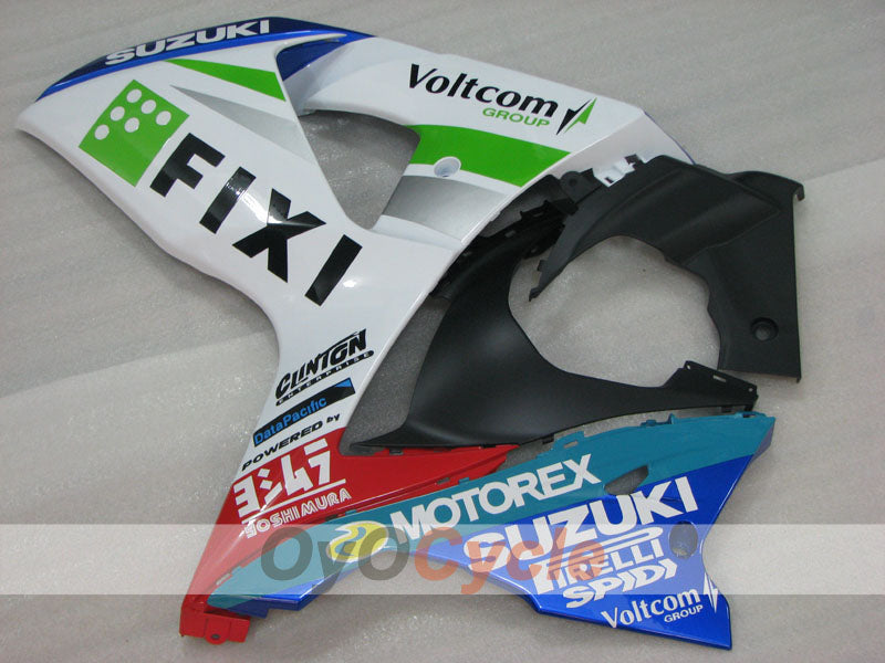 Injection Fairing kit for 09-16 GSX R1000 - Blue, White - FIXI #OYO87905559