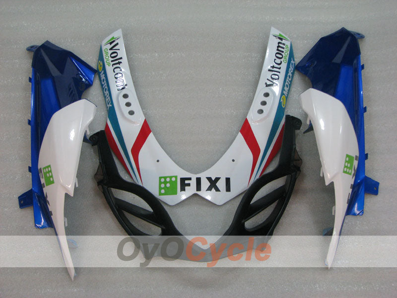 Injection Fairing kit for 09-16 GSX R1000 - Blue, White - FIXI #OYO87905559
