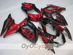 Injection Fairing kit for 09-16 GSX R1000 - Red, Black - Factory Style #OYO87905560