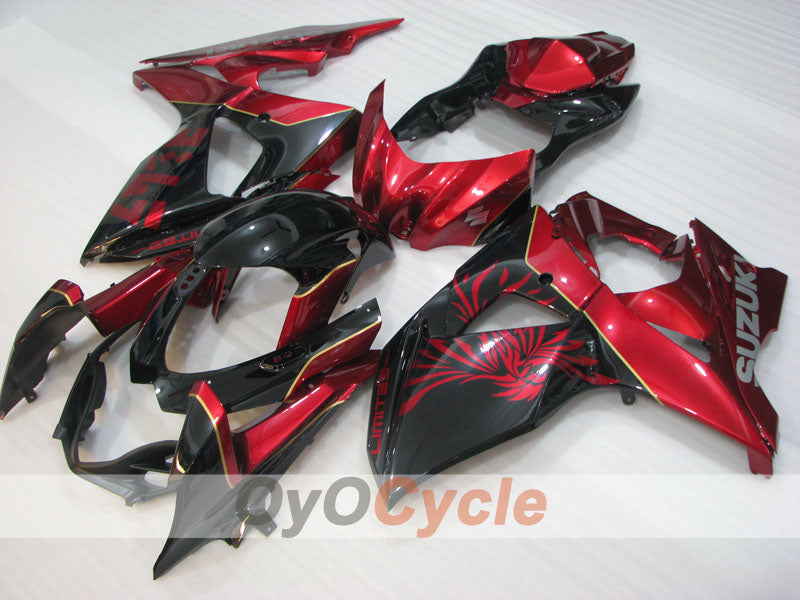Injection Fairing kit for 09-16 GSX R1000 - Red, Black - Factory Style #OYO87905560 Secondary image