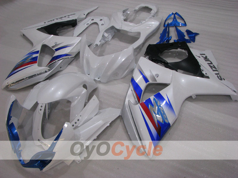 Injection Fairing kit for 09-16 GSX R1000 - Blue, White, Black - Factory Style #OYO87905564