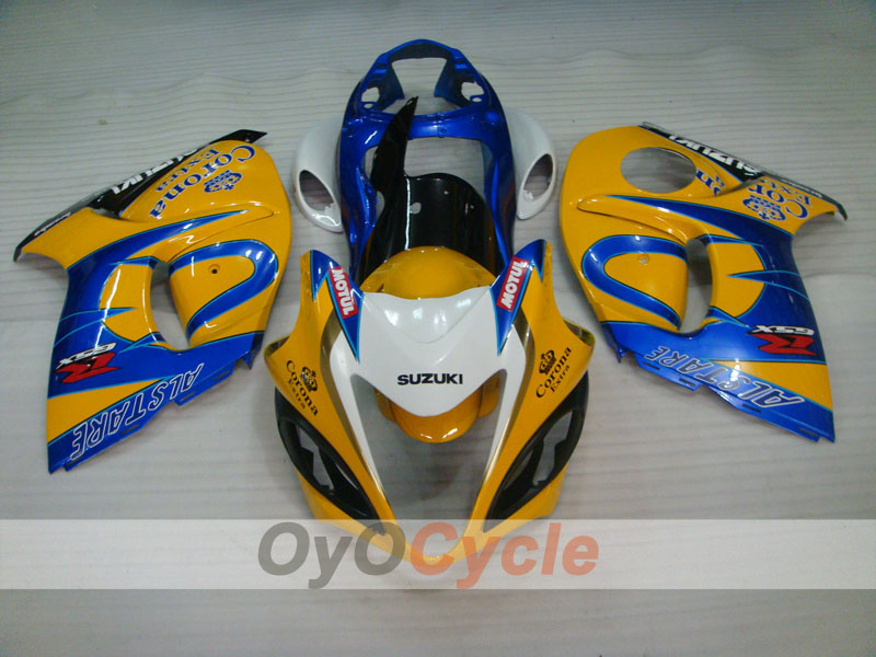 Injection Fairing kit for 08-20 GSXR1300 Hayabusa - Yellow, Blue - Corona #OYO87905574