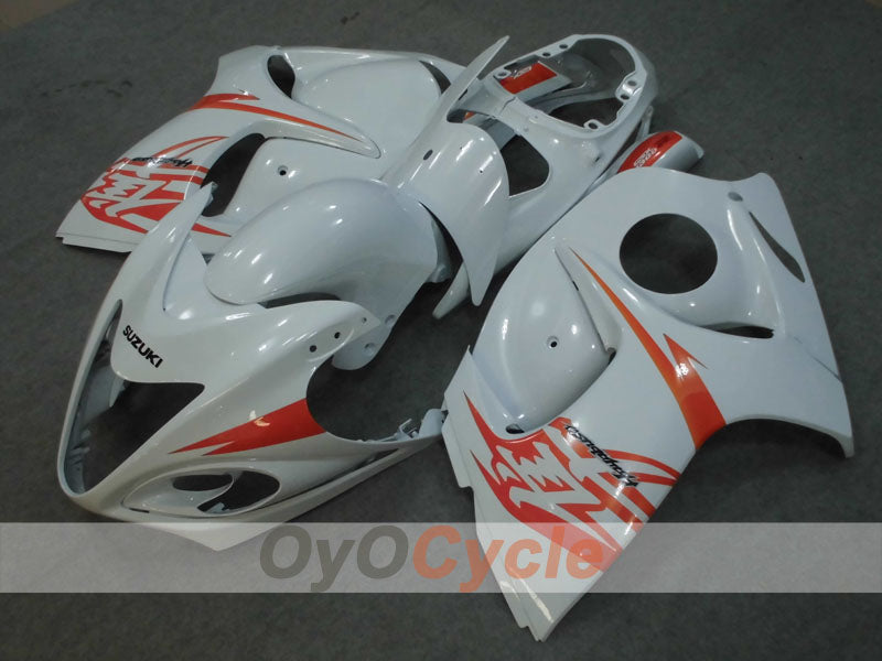 Injection Fairing kit for 08-20 GSXR1300 Hayabusa - Red, White - Factory Style #OYO87905577