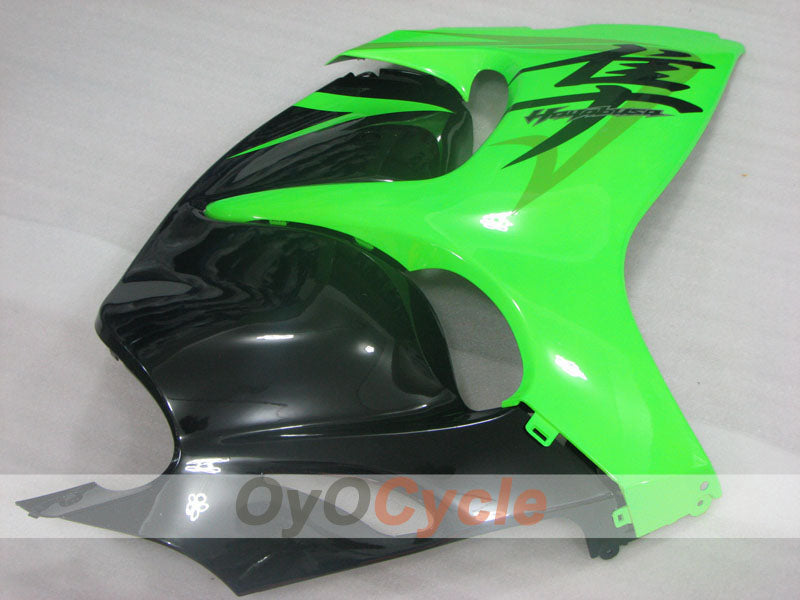 Injection Fairing kit for 08-20 GSXR1300 Hayabusa - Green, Black - Factory Style #OYO87905581