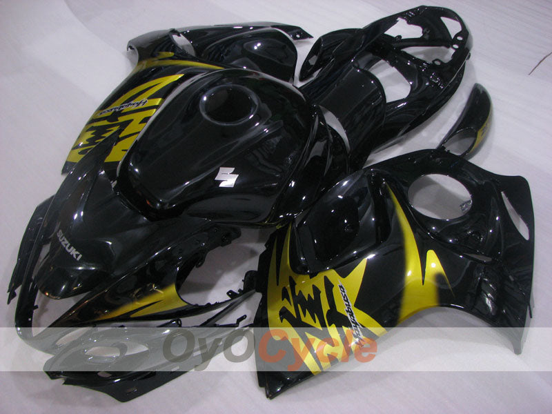 Injection Fairing kit for 08-20 GSXR1300 Hayabusa - Black, Gold - Factory Style #OYO87905583