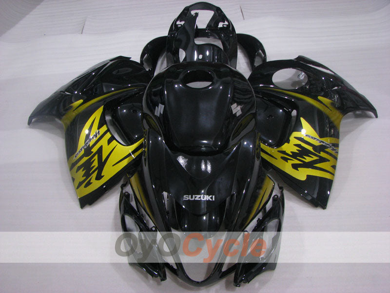 Injection Fairing kit for 08-20 GSXR1300 Hayabusa - Black, Gold - Factory Style #OYO87905583 Secondary image
