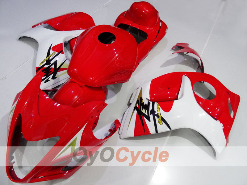 Injection Fairing kit for 08-20 GSXR1300 Hayabusa - Red, White - Factory Style #OYO87905586 Main image