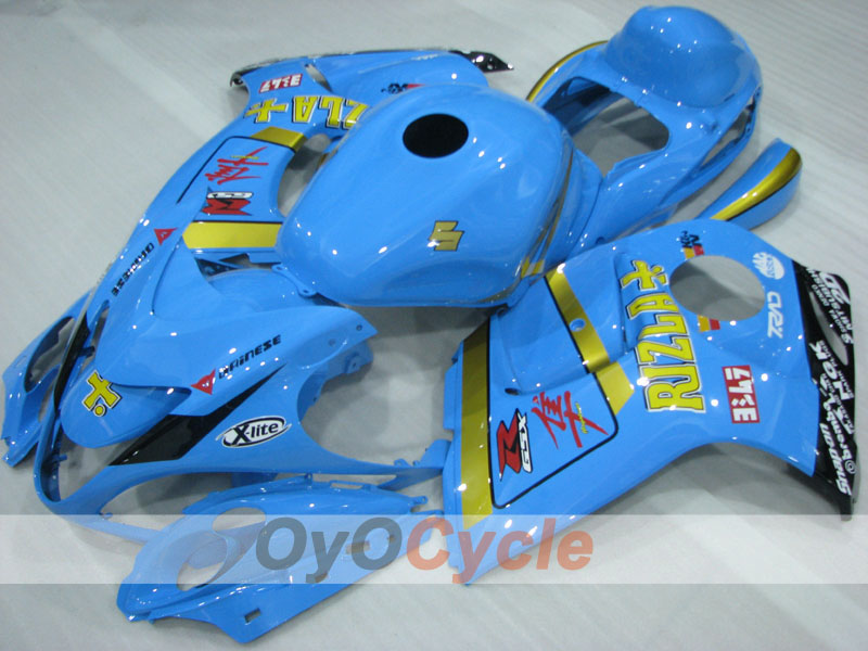 Injection Fairing kit for 08-20 GSXR1300 Hayabusa - Blue - Rizla+ #OYO87905589 Main image