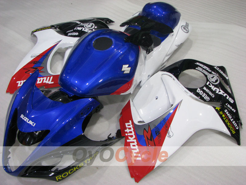 Injection Fairing kit for 08-20 GSXR1300 Hayabusa - Blue, White, Black - Others #OYO87905590 Main image